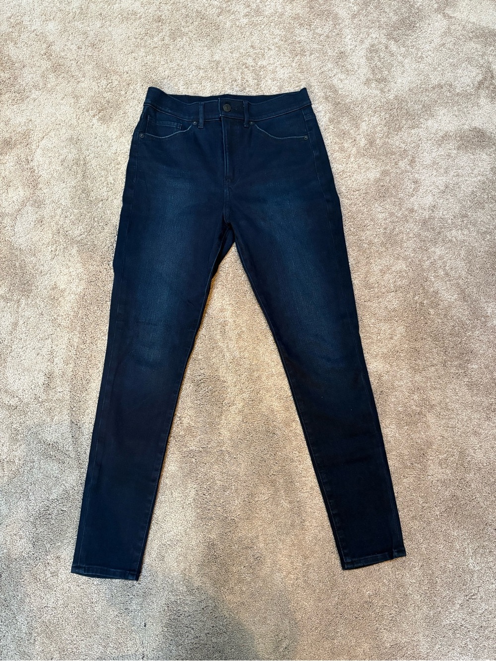 Express Women’s Dark High Rise Skinny Jeans 6R